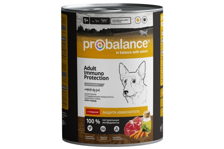 Корм для собак PROBALANCE (15 кг) Gourmet Diet Beef & Lamb