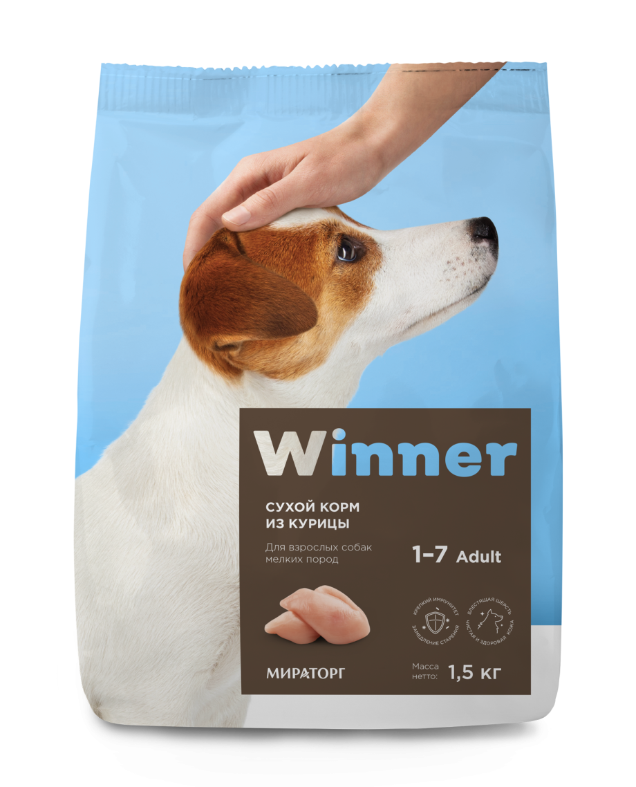 Winner корм для собак Мираторг