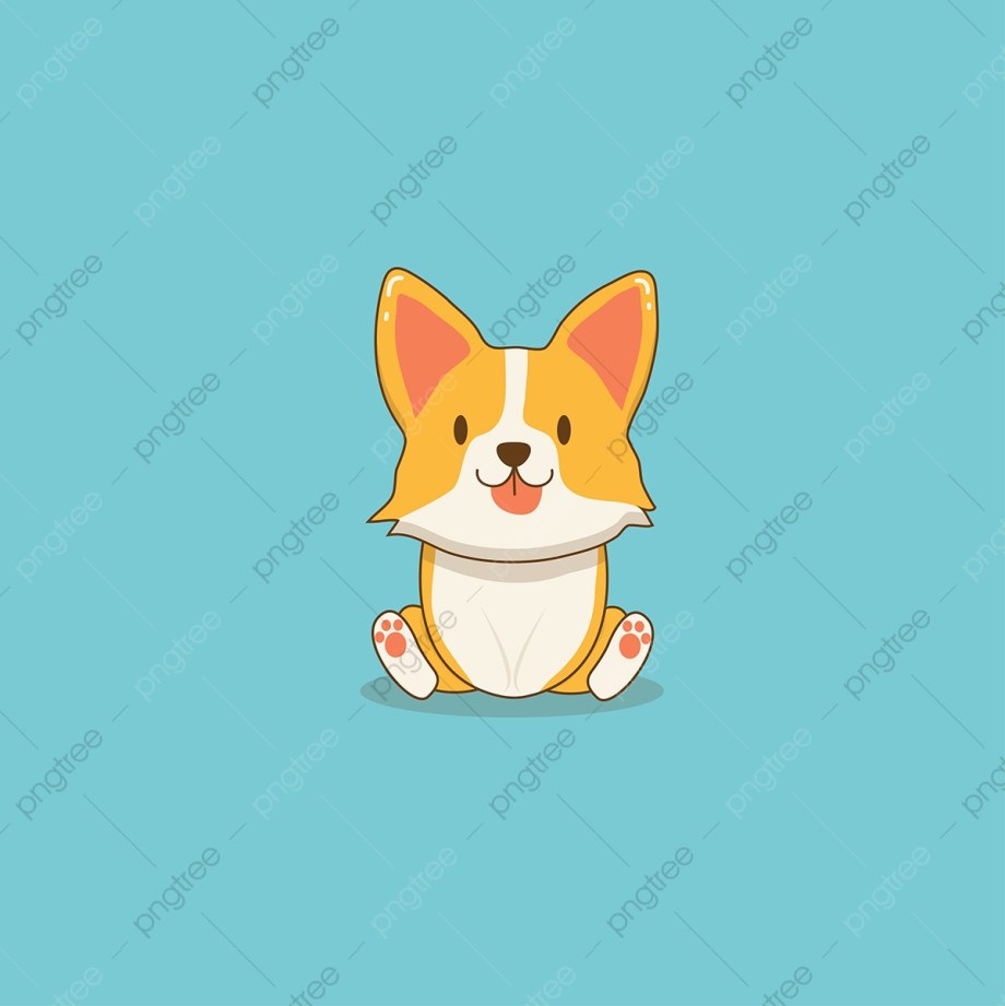 Вельш корги вектор