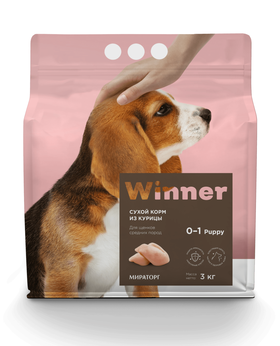 Winner корм для собак Мираторг