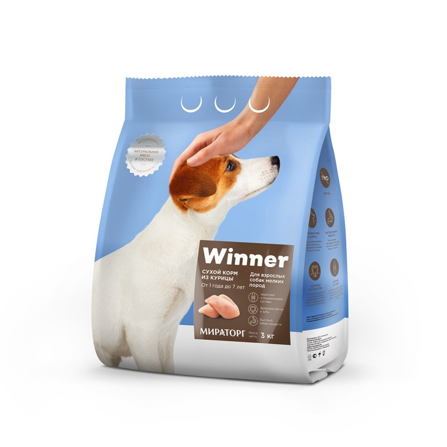 Winner Мираторг сухой корм для кошек