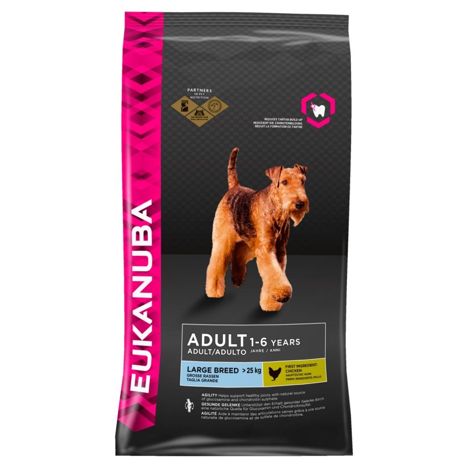 Eukanuba Dog корм для взрослых собак крупных пород 15 кг
