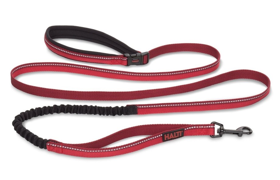 Поводок-перестежка для собак Halti Training lead красный