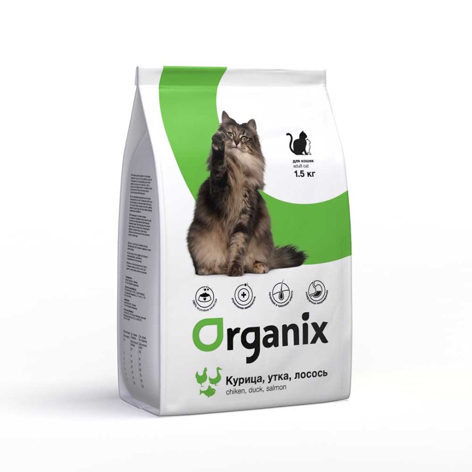 Organix корм для кошек