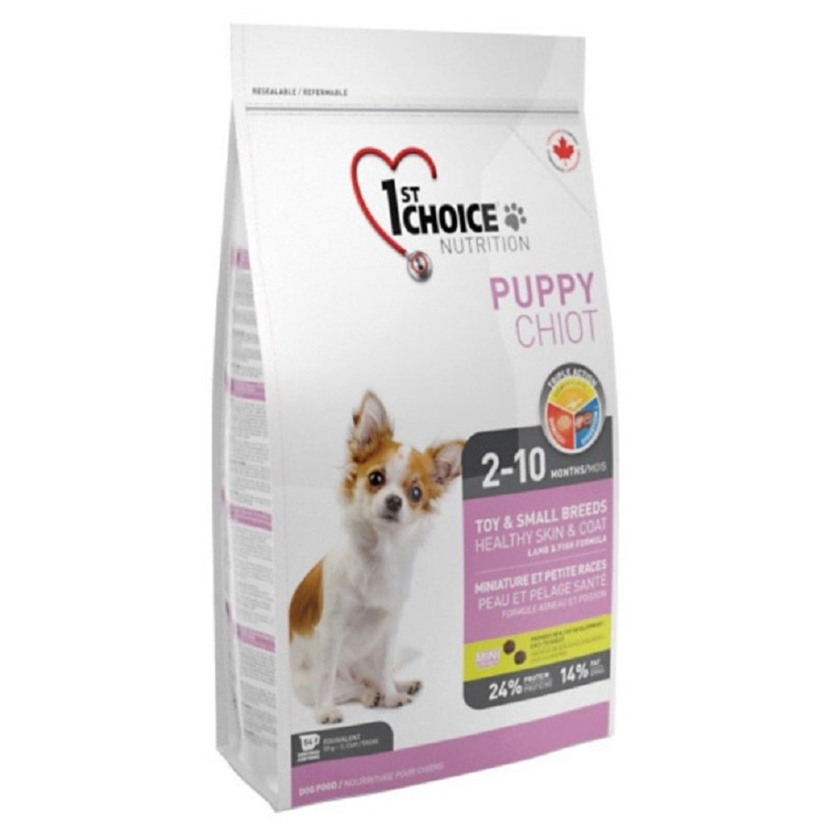 Корм для щенков 1st choice Puppy Toy & small Breeds грвнцлы