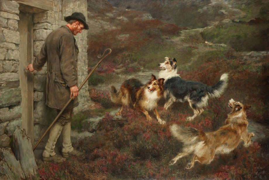 Художник Briton Riviere (1840 – 1920).