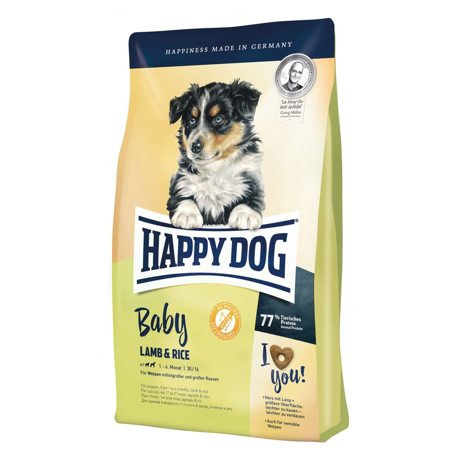 Корм для щенков Happy Dog Supreme young Original для здоровья костей и суставов 10 кг