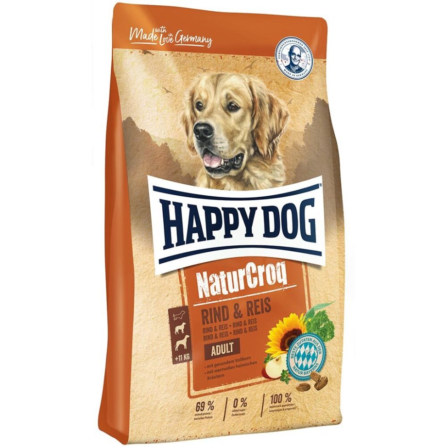 Корм Happy Dog NATURCROQ Senior для пожилых собак всех пород 15кг