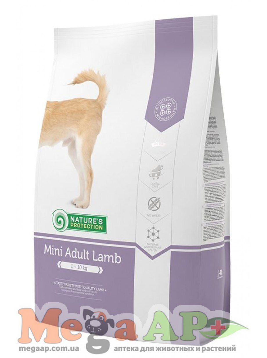 Корм для собак nature's Protection (18 кг) Mini Adult Lamb