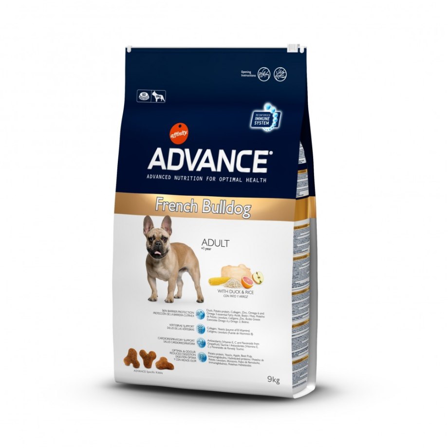 Корм Advance для французских бульдогов