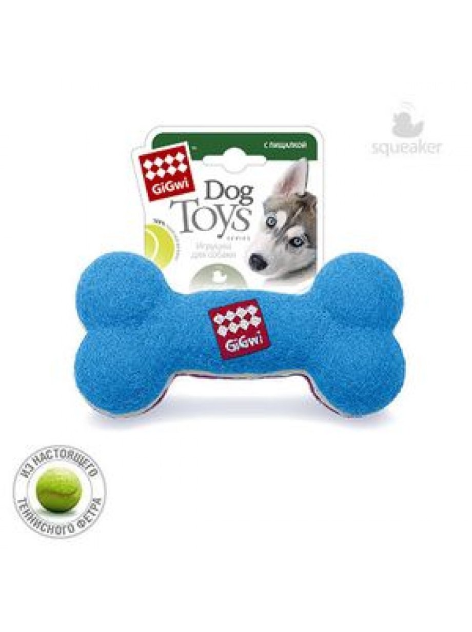 GIGWI игрушка интерактивная кость д/собак 1*24