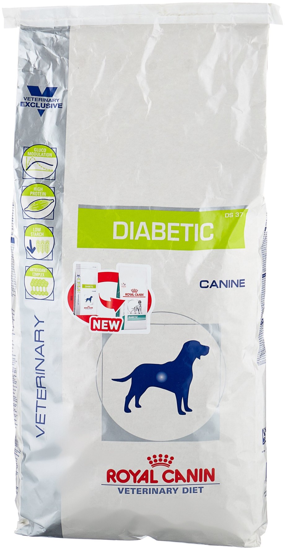 Корм для собак Royal Canin Diabetic при болезнях ЖКТ, при сахарном диабете, для профилактики мкб 12шт. Х 410г
