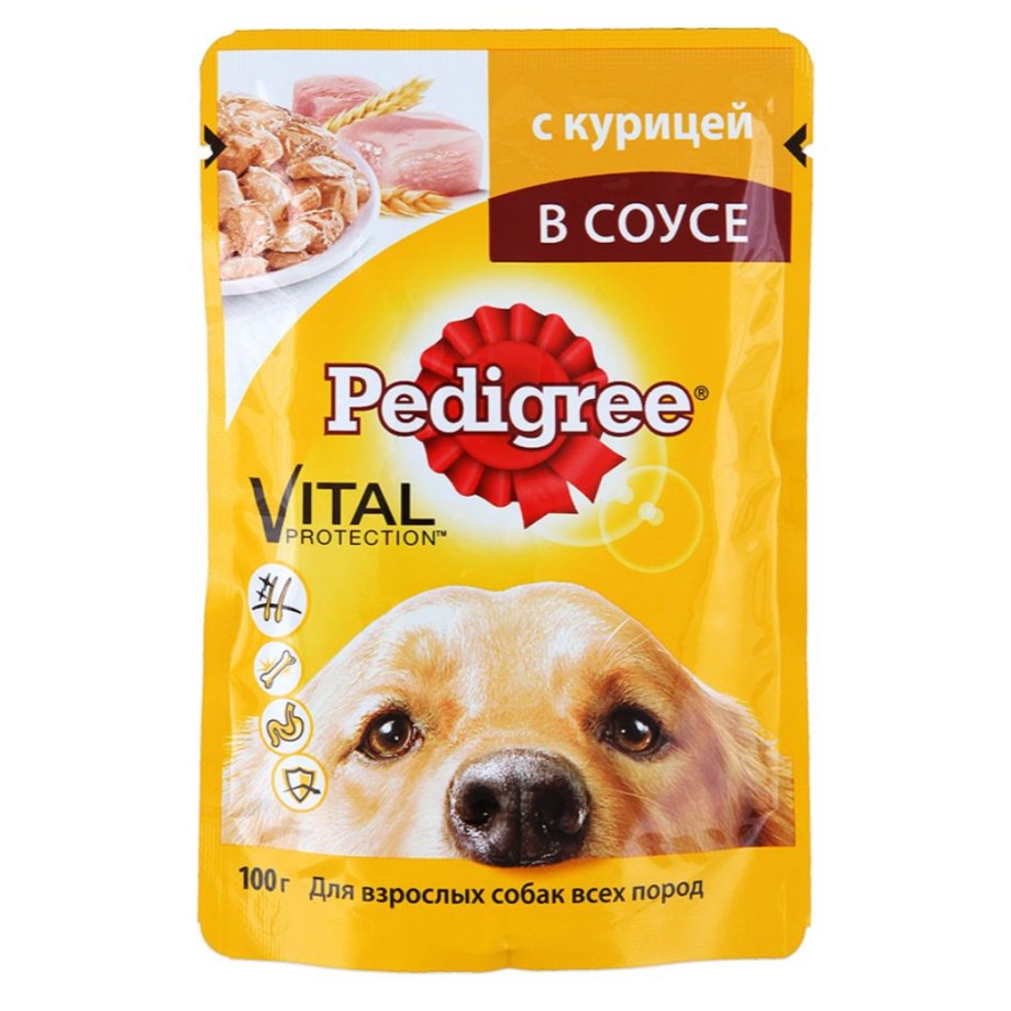 Pedigree корм для взрослых собак 100г