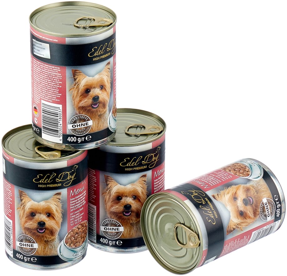 Корм для собак Edel Dog птица с морковью 1.2 кг