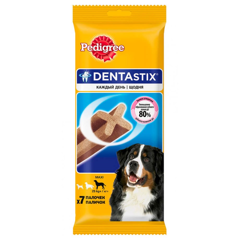 Pedigree 270гр для собак крупных пород Denta Stix