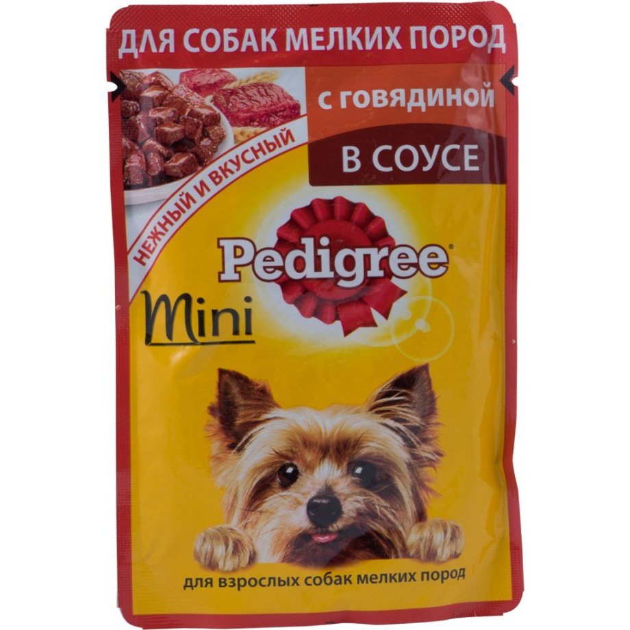 Pedigree kорм д/щенков говядина 85г