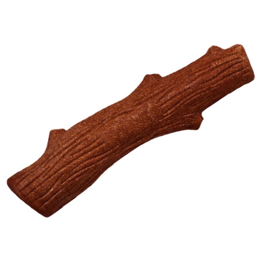 PETSTAGES игрушка для собак Mesquite Dogwood с ароматом барбекю 16 см маленькая