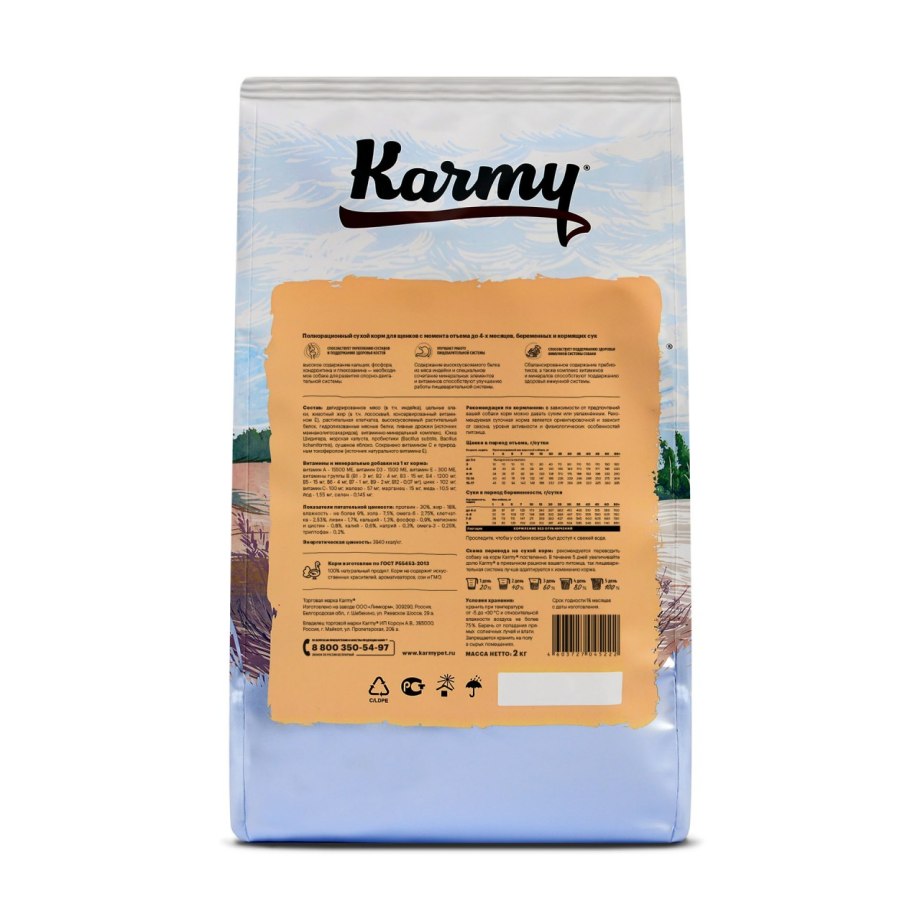 Karmy мини Юниор индейка 2кг