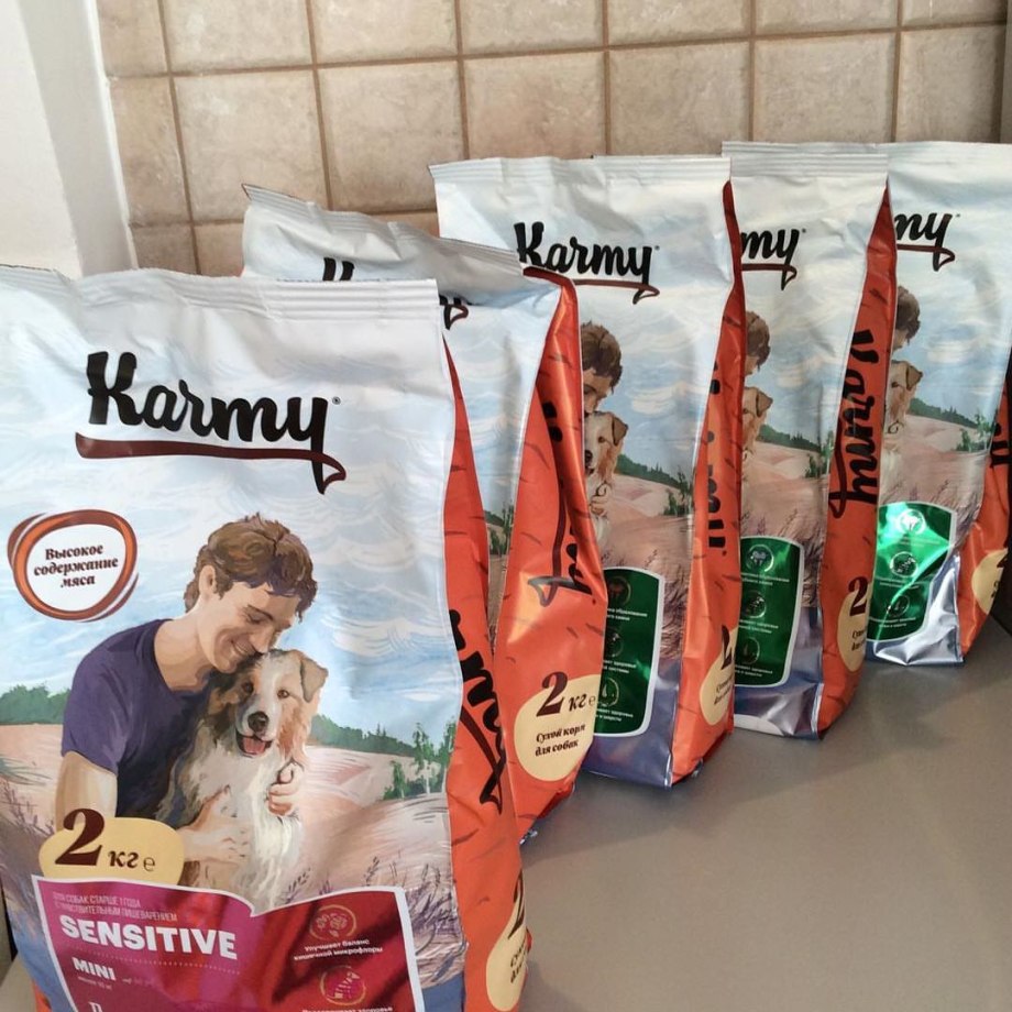 Корм karmy для собак состав