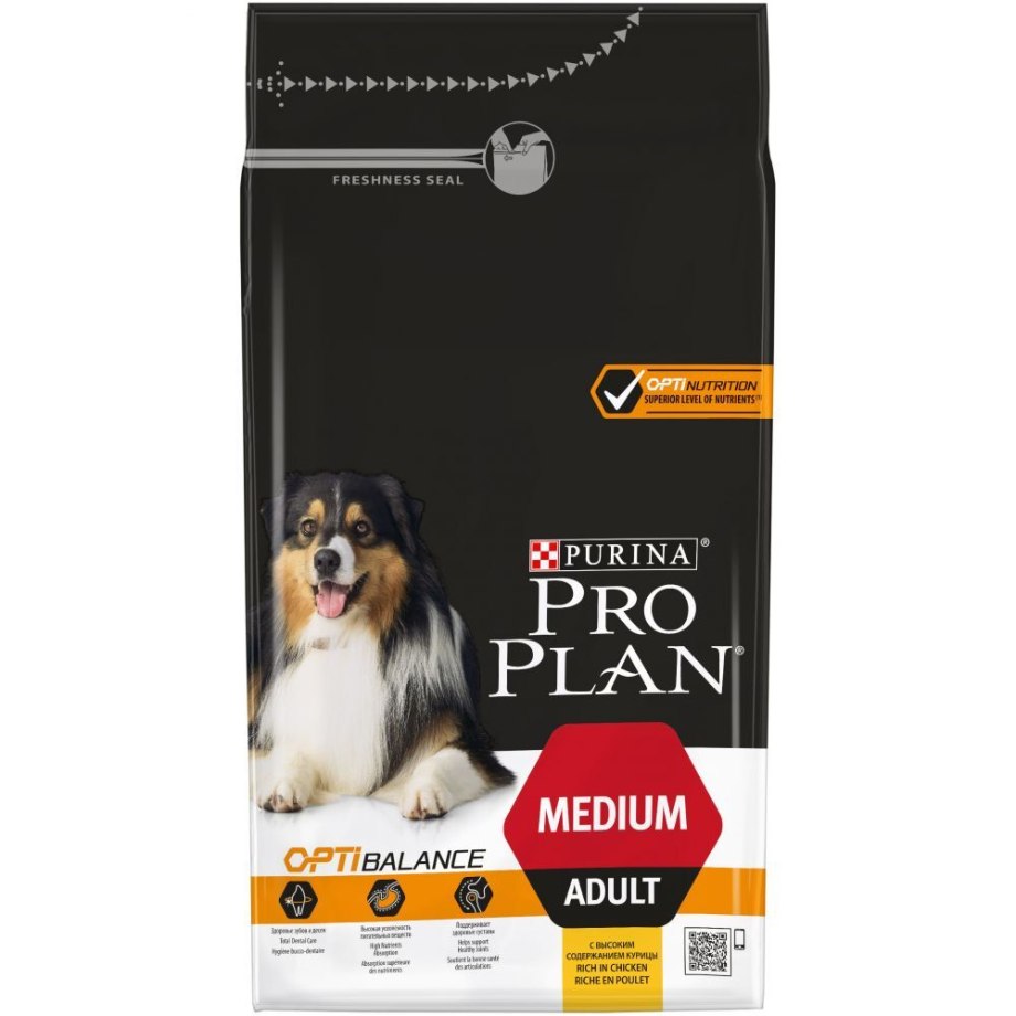 Корм для собак Purina Pro Plan OPTIBALANCE курица 14 кг