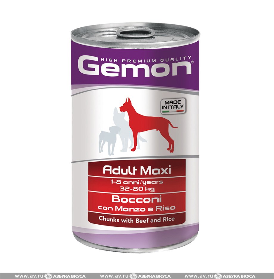 Корм для собак Gemon Dog Medium Adult с ягненком и рисом