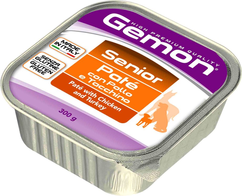 Gemon Dog консервы для собак паштет с кусочками ягненка 150 г