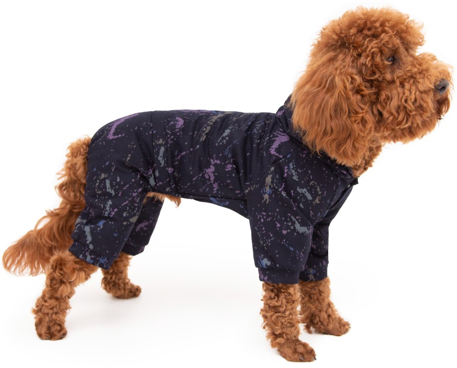 Костюм для собак Dogs bomba краски синий (d-69/4)