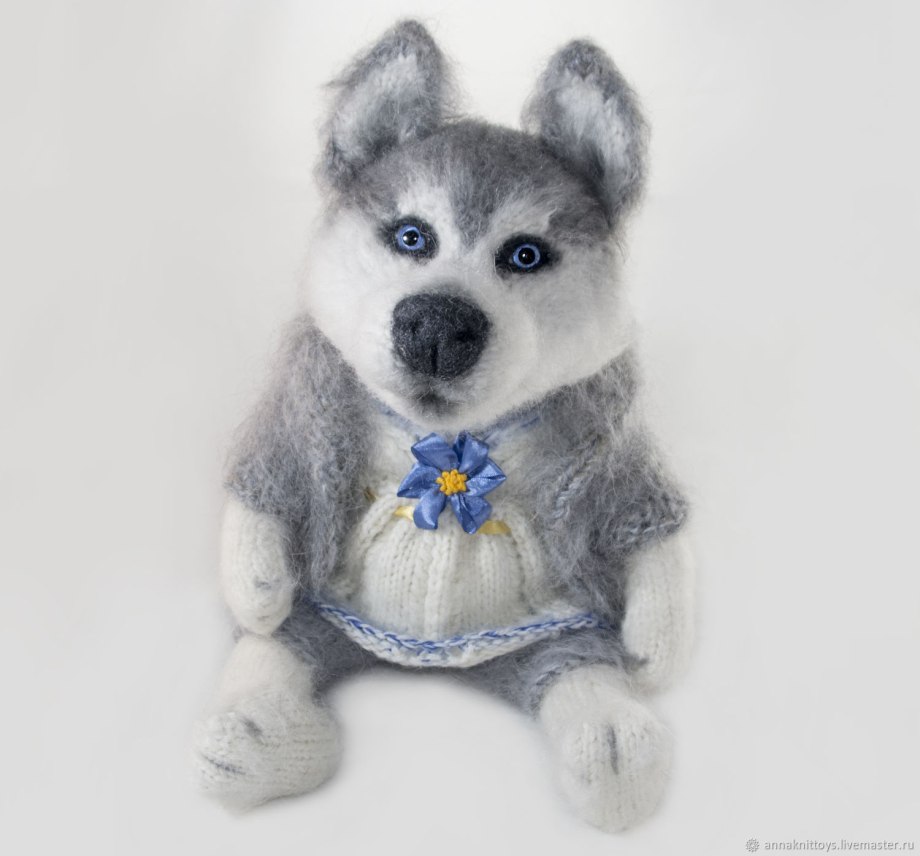 Игрушки Hansa хаски