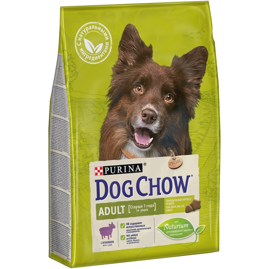 Purina Dog Chow 2,5кг. Adult корм для взрослых собак, курица