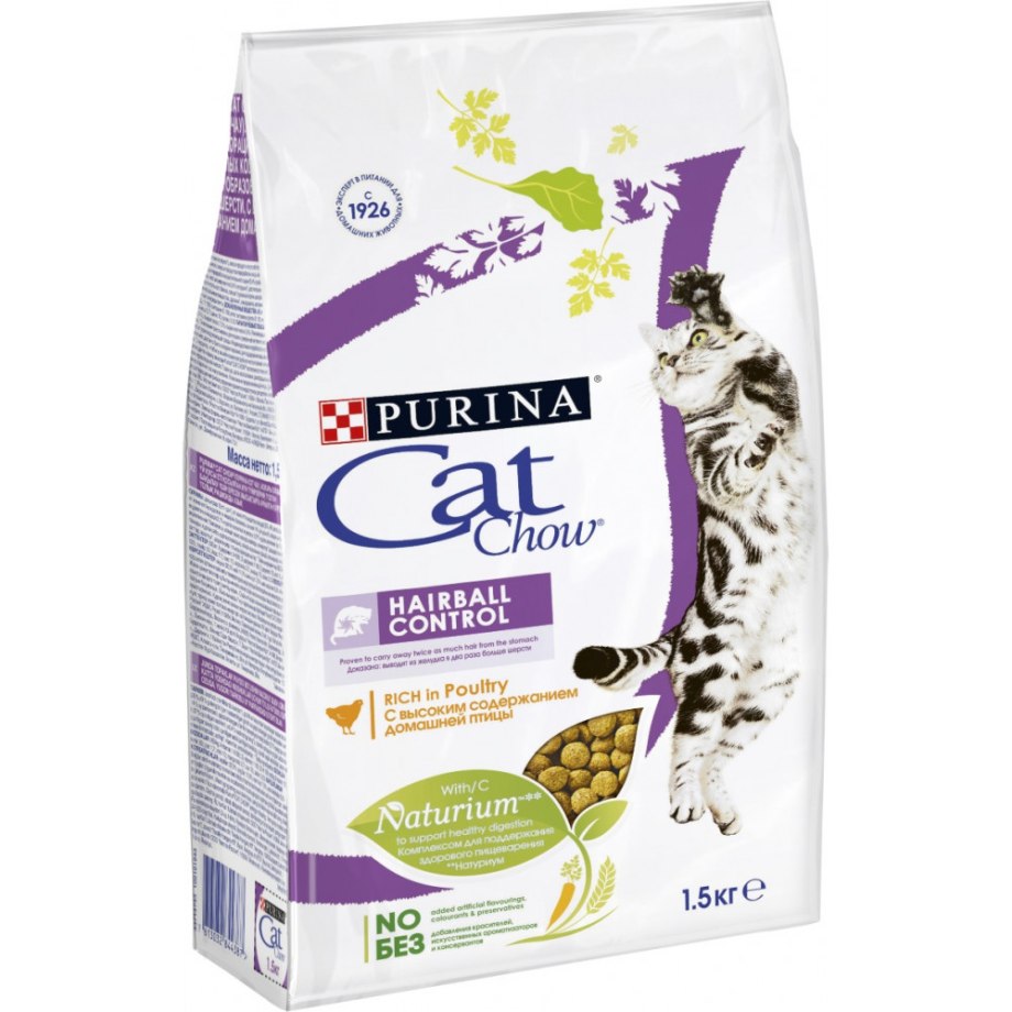 Корм для кошек Cat Chow при чувствительном пищеварении 1.5 кг