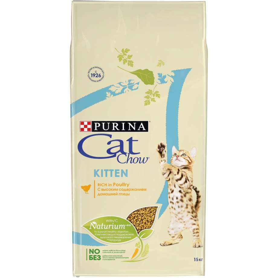 Корм д/взр кошек птица 400г Cat Chow Россия