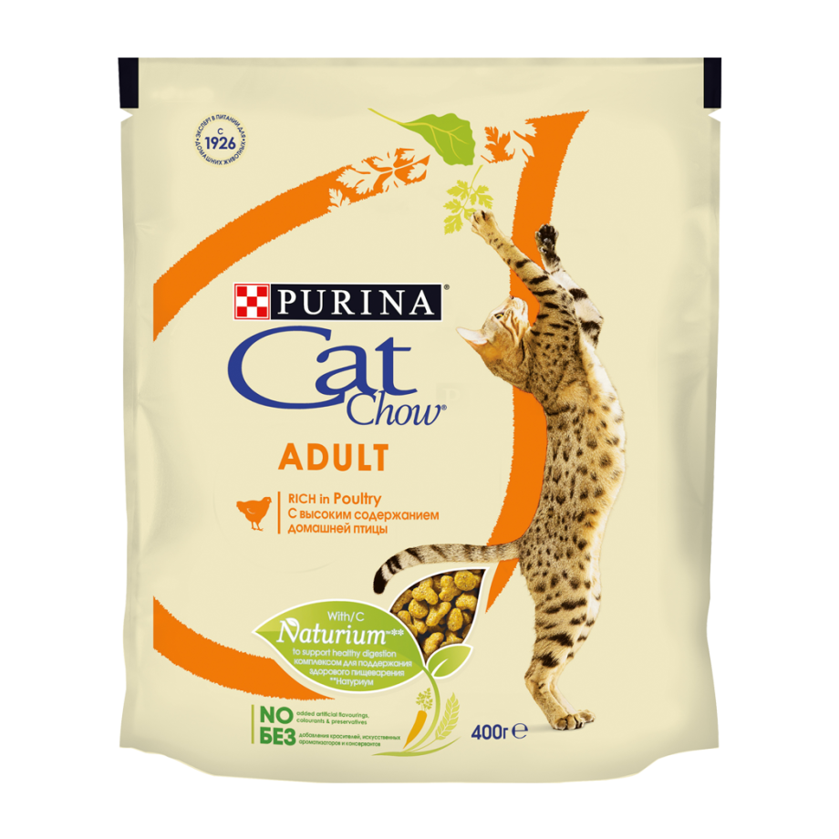 Корм для кошек Cat Chow с уткой 2 кг