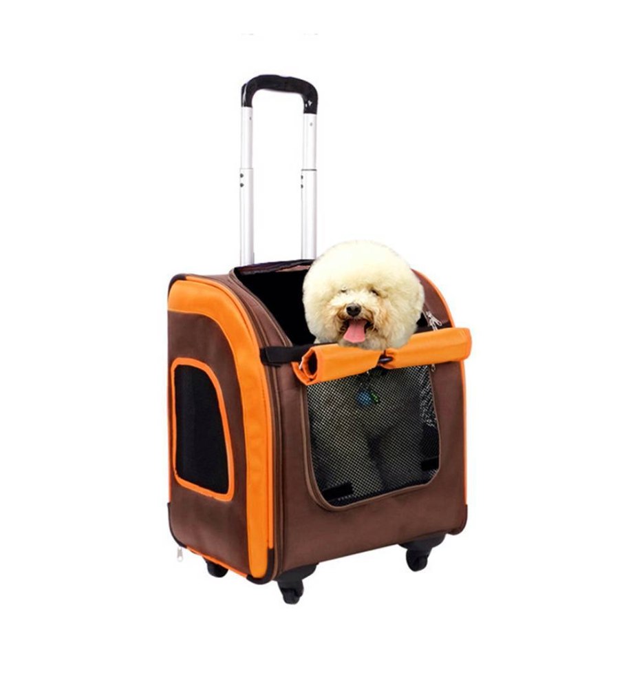 Переноска-тележка для собак Ibiyaya liso 40х31х44 см