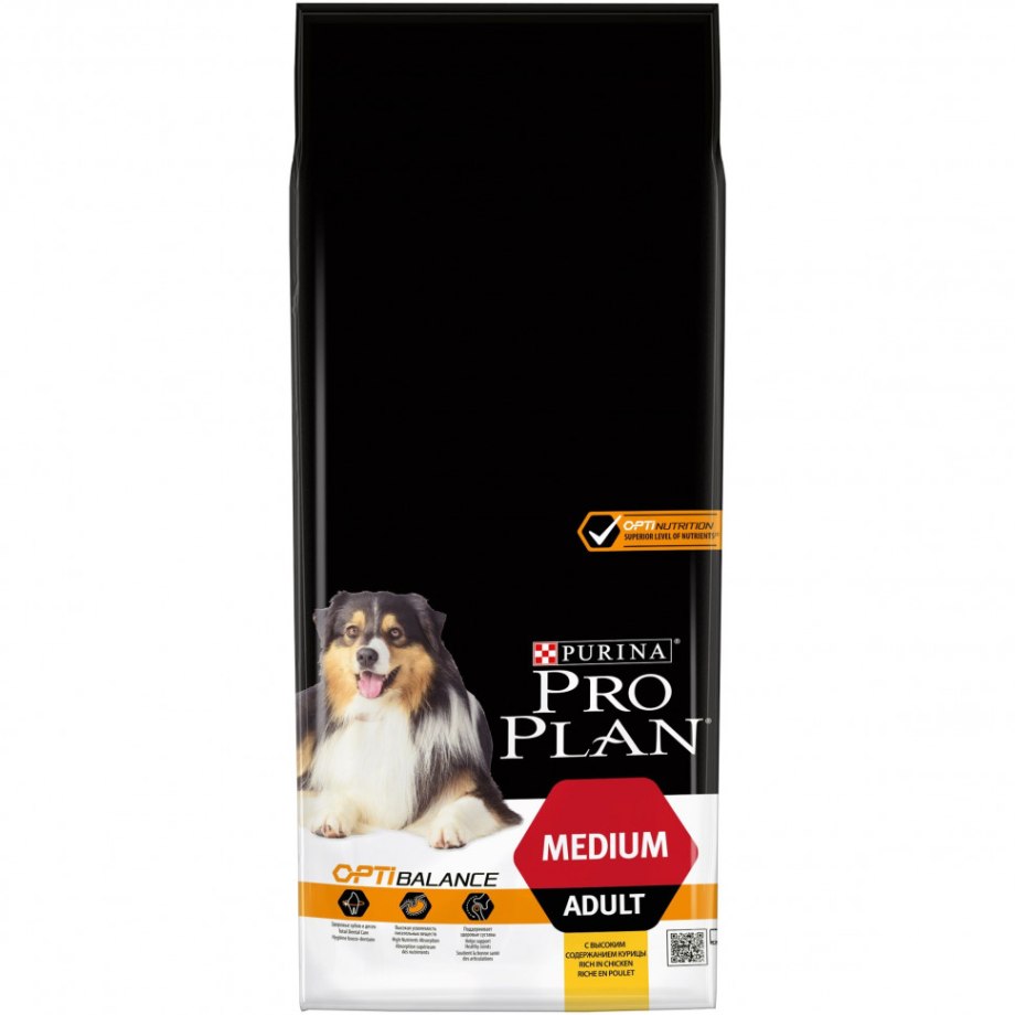 Корм для собак Purina Pro Plan OPTIBALANCE курица 14 кг