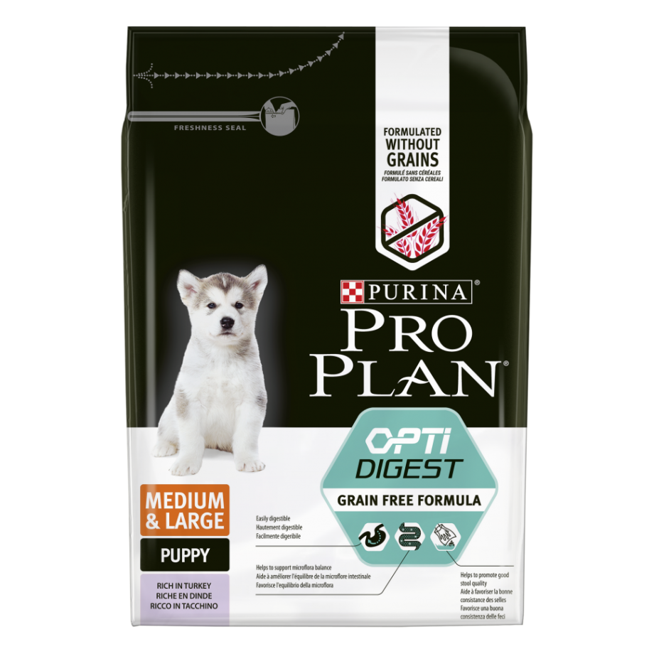 Корм Purina Pro Plan для щенков средних пород