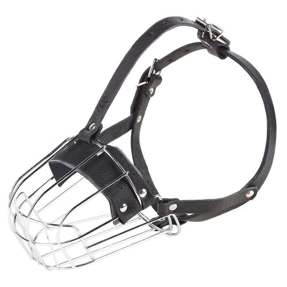 Julius-k9 намордник для собак c укороченной мордой (34,5х10х10,5см), металл