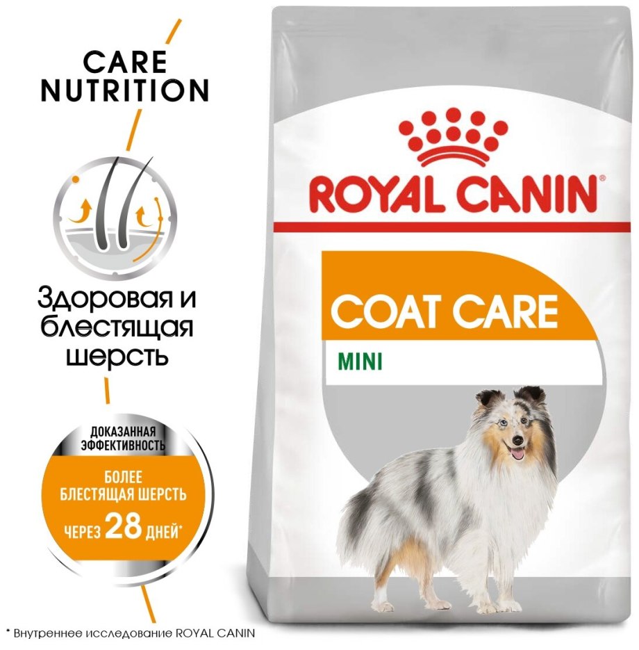 Роял Канин Mini Coat Care,