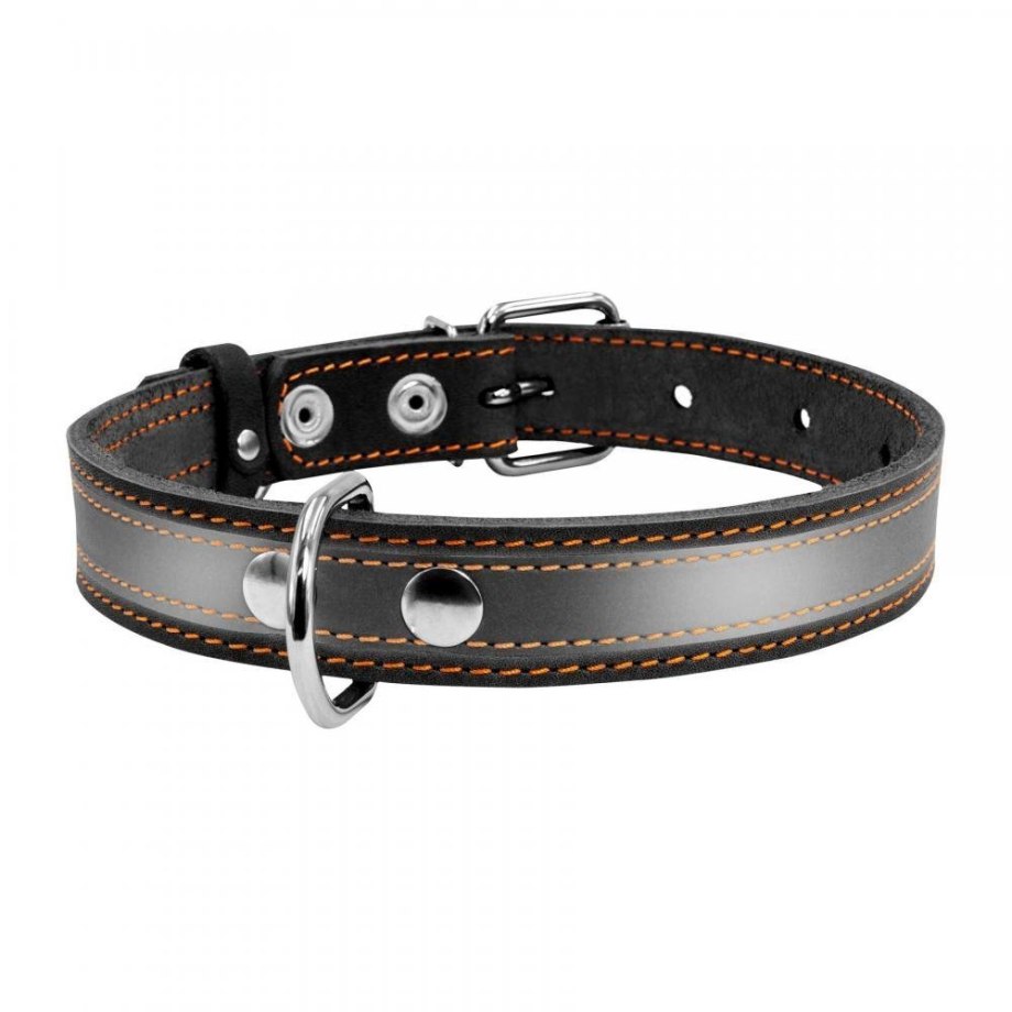 Ошейник Collar со светоотраж. Лентой 0298 47-62 см