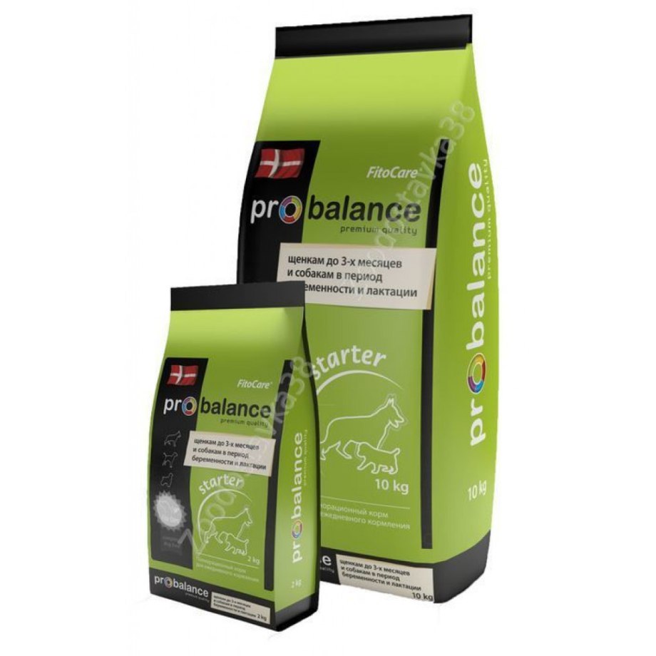 Корм для собак PROBALANCE (10 кг) Starter