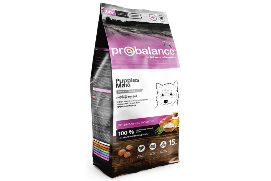 Корм для собак PROBALANCE (15 кг) Gourmet Diet Beef & Lamb