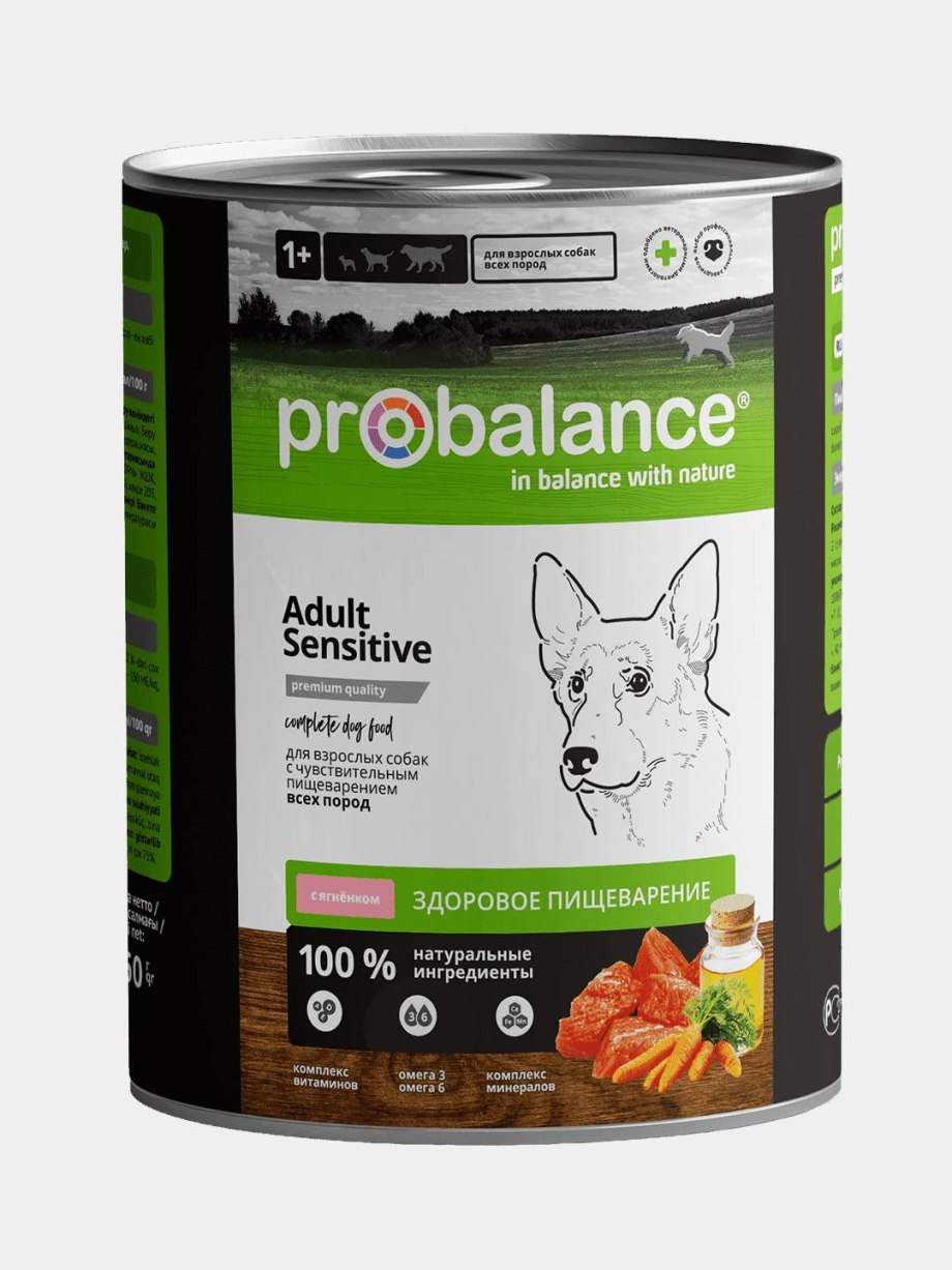 PROBALANCE корм консервированный Puppy Immuno Protection для щенков, пауч 100 гр