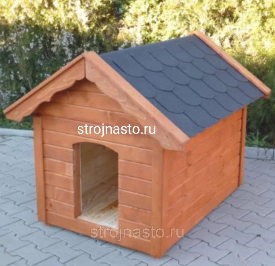 Собака с конурой