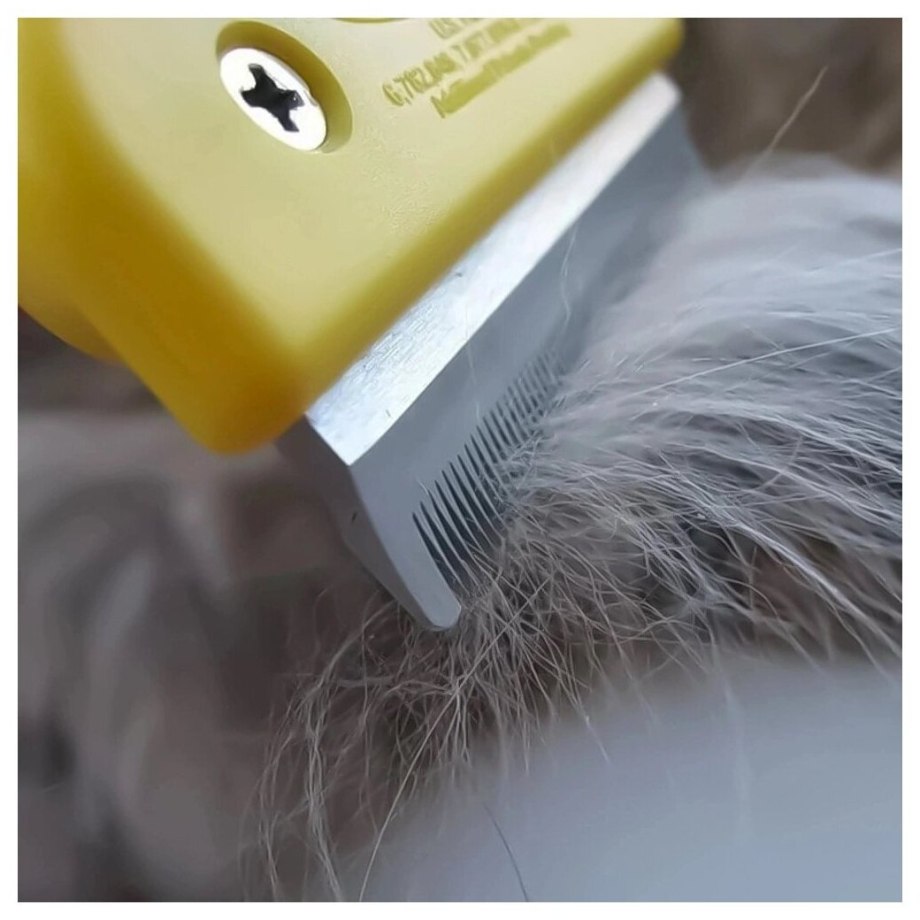 De shedding Tool фурминатор 10см д/длиннош соб