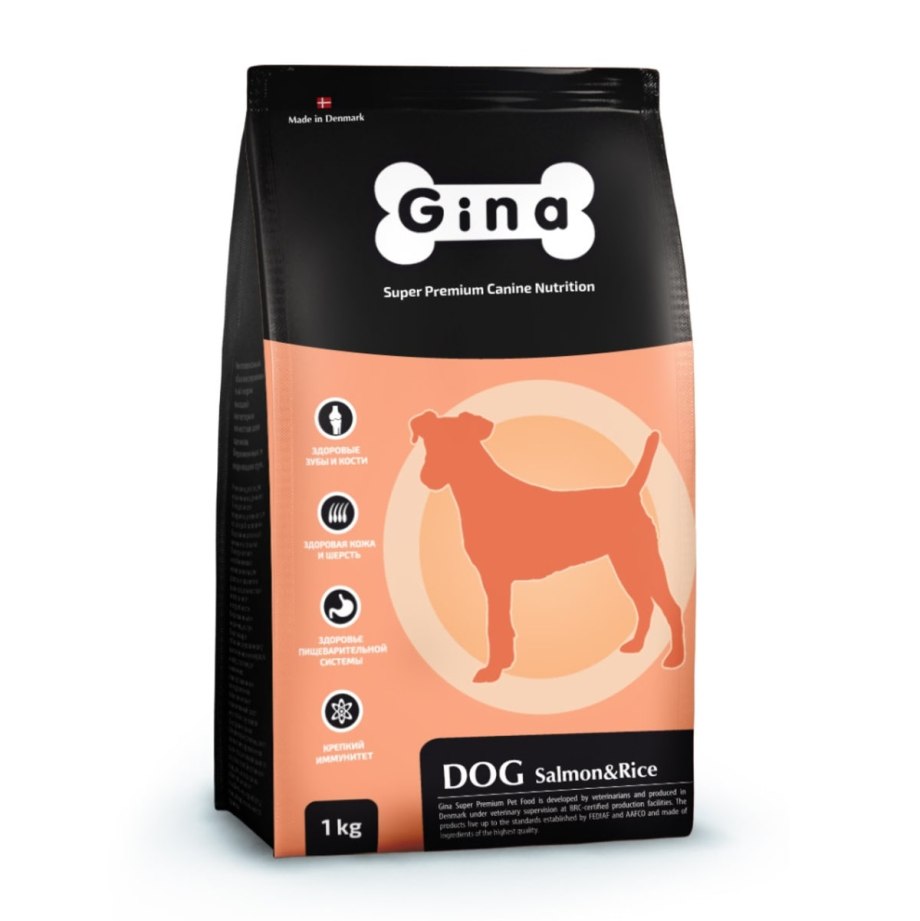 Gina Cat 33 Denmark сухой корм для активных и выставочных кошек