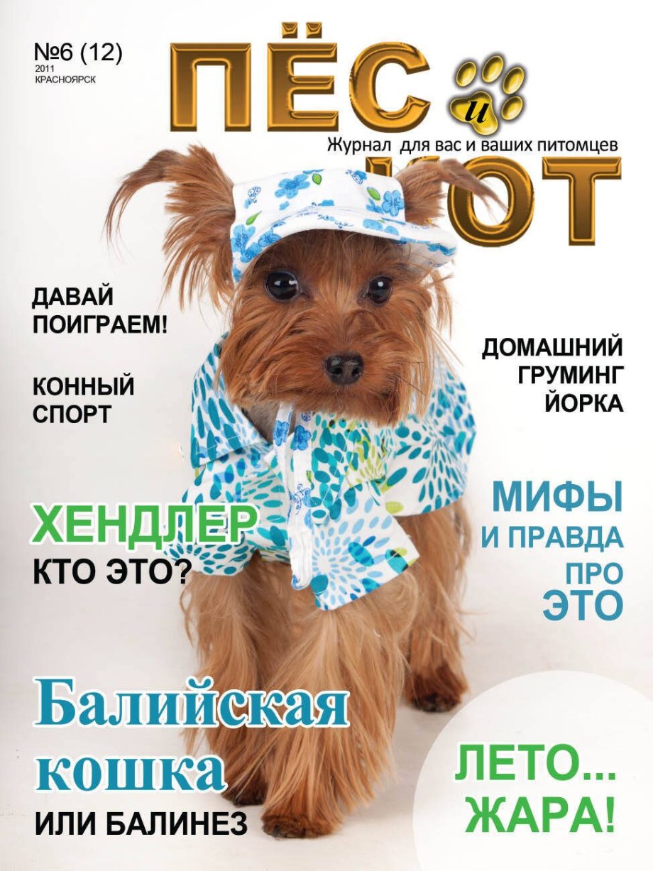 Обложка с собакой