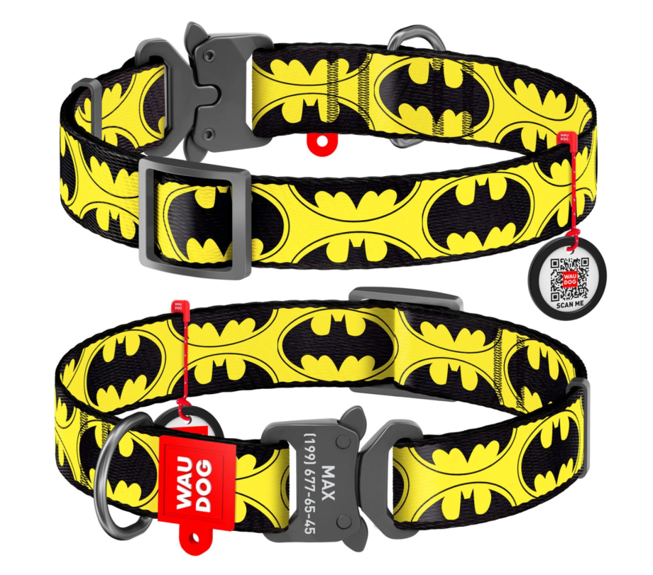 Ошейник waudog Batman
