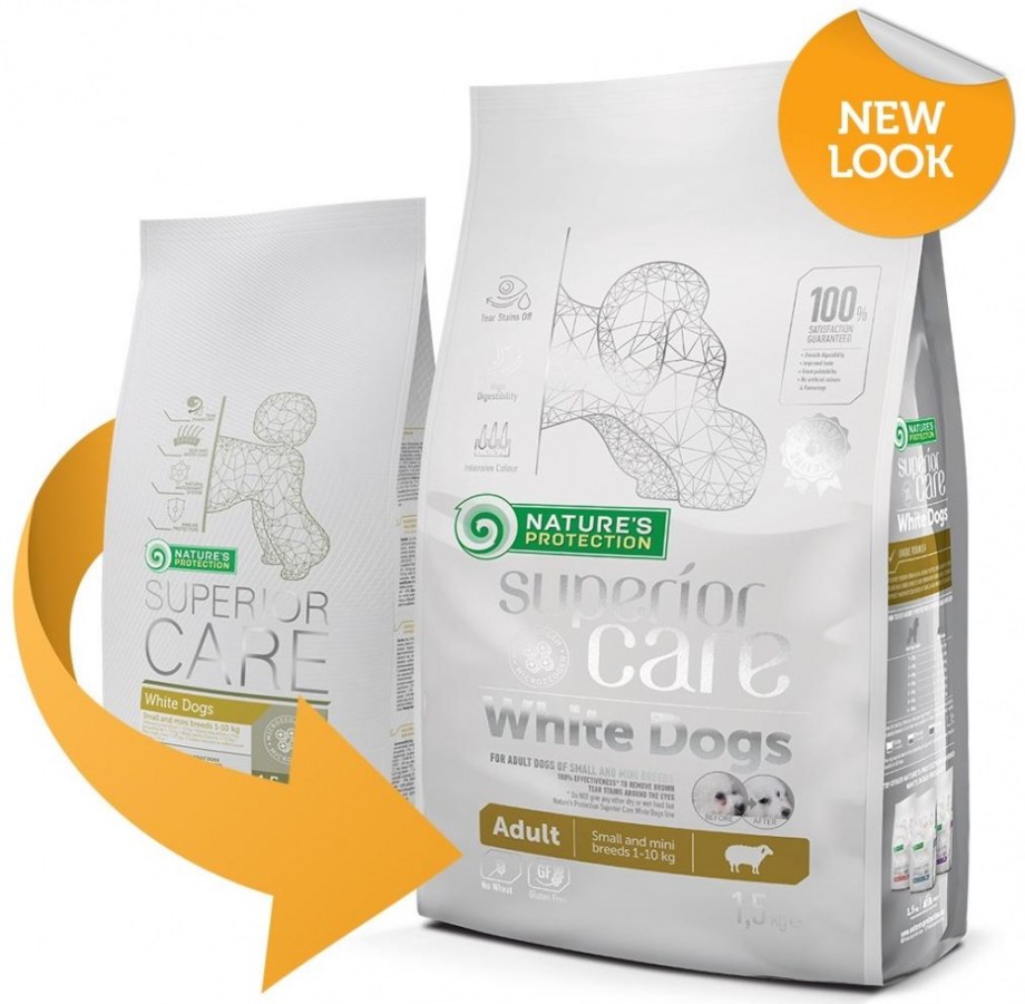 Корм для собак nature's Protection Superior Care White Dogs