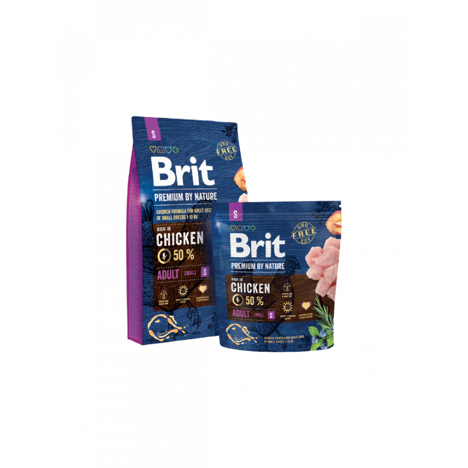 Корм для щенков Brit Premium курица 8 кг
