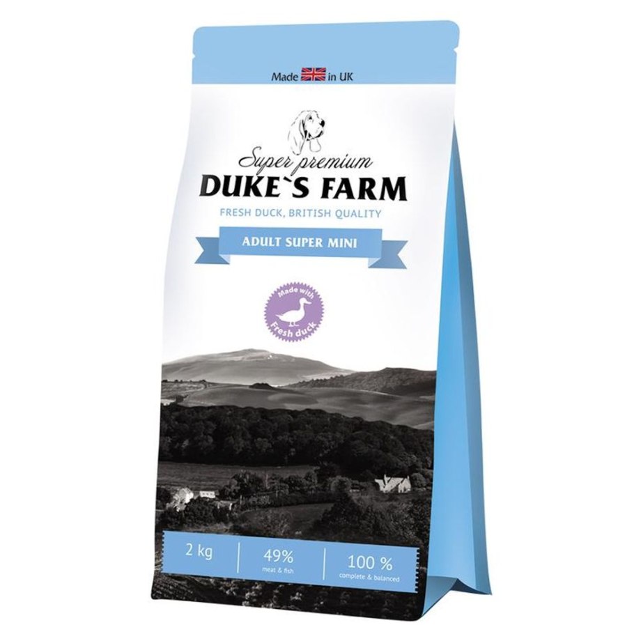 Корм для кошек Duke's Farm утка сух. 2кг