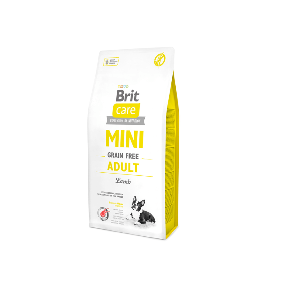 Brit Care Mini gf Adult Lamb 400г беззерновой для мини-собак с ягнёнком
